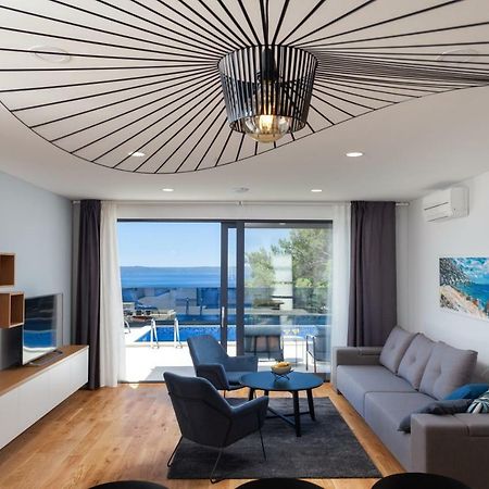Villa Mira With Fantastic Sea View Makarska Exterior foto