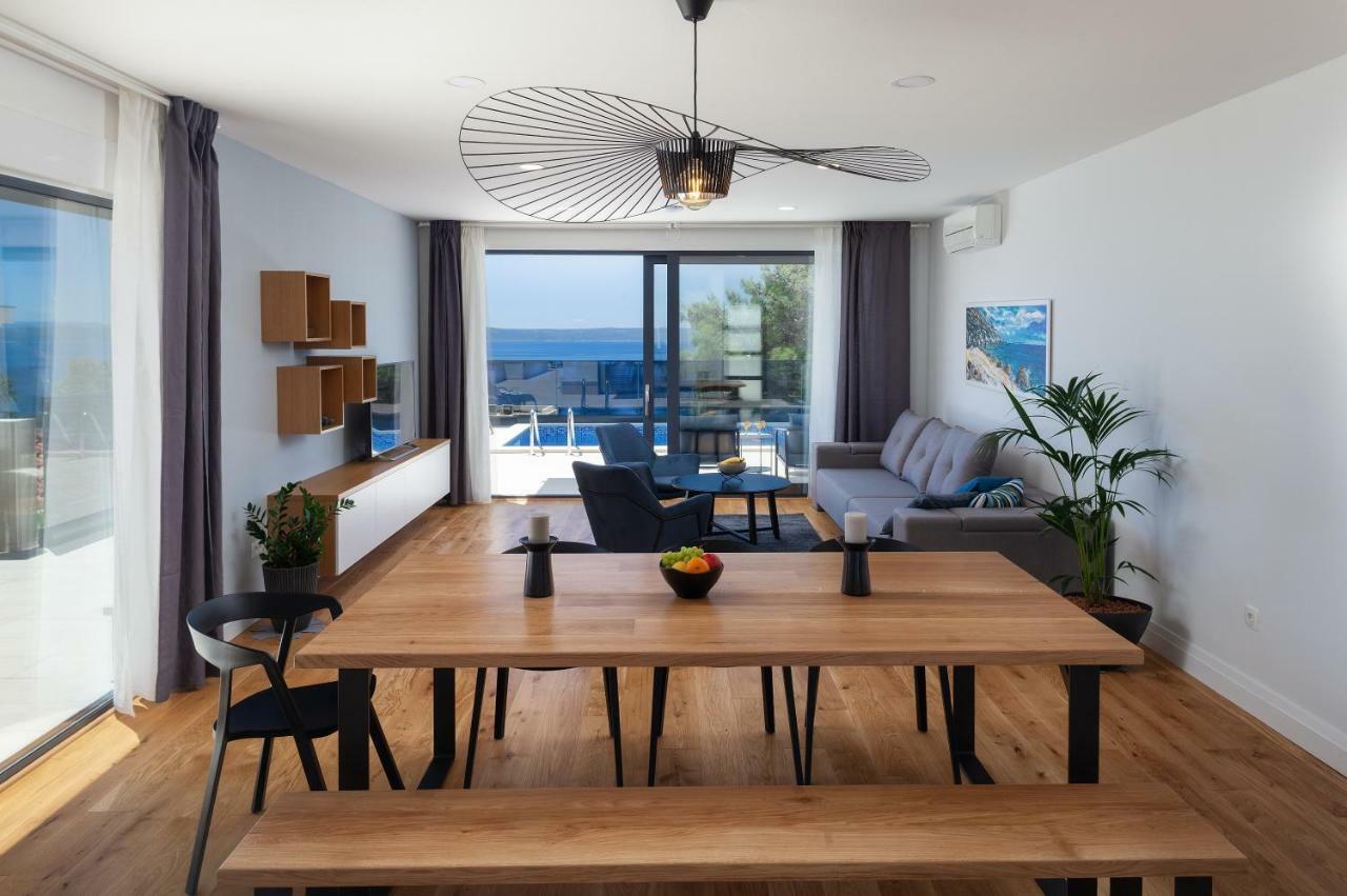 Villa Mira With Fantastic Sea View Makarska Exterior foto