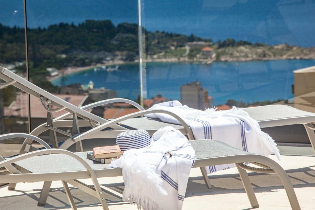 Villa Mira With Fantastic Sea View Makarska Exterior foto