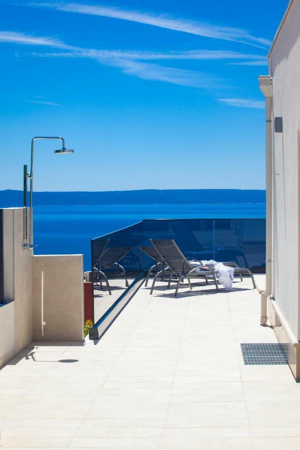 Villa Mira With Fantastic Sea View Makarska Exterior foto